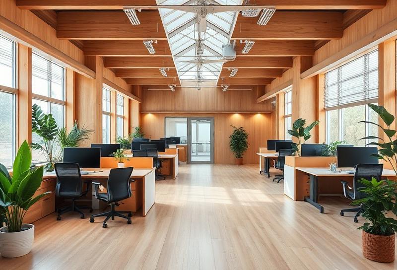 Workspace designed with neuroscience principles for focus and recovery